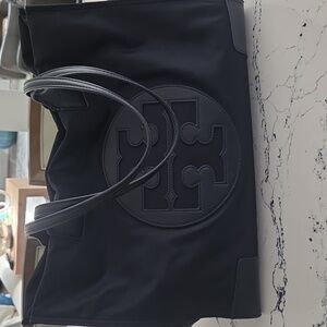Tory Burch Navy Tote Bag